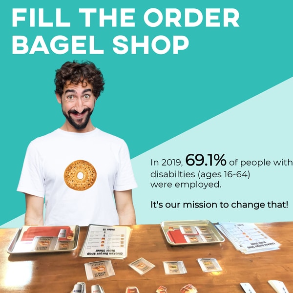 Fill the Order: "Bagel Shop" (Interactive Digital + Printable PDF) Fill the Order - AdaptEd4SpecialEd