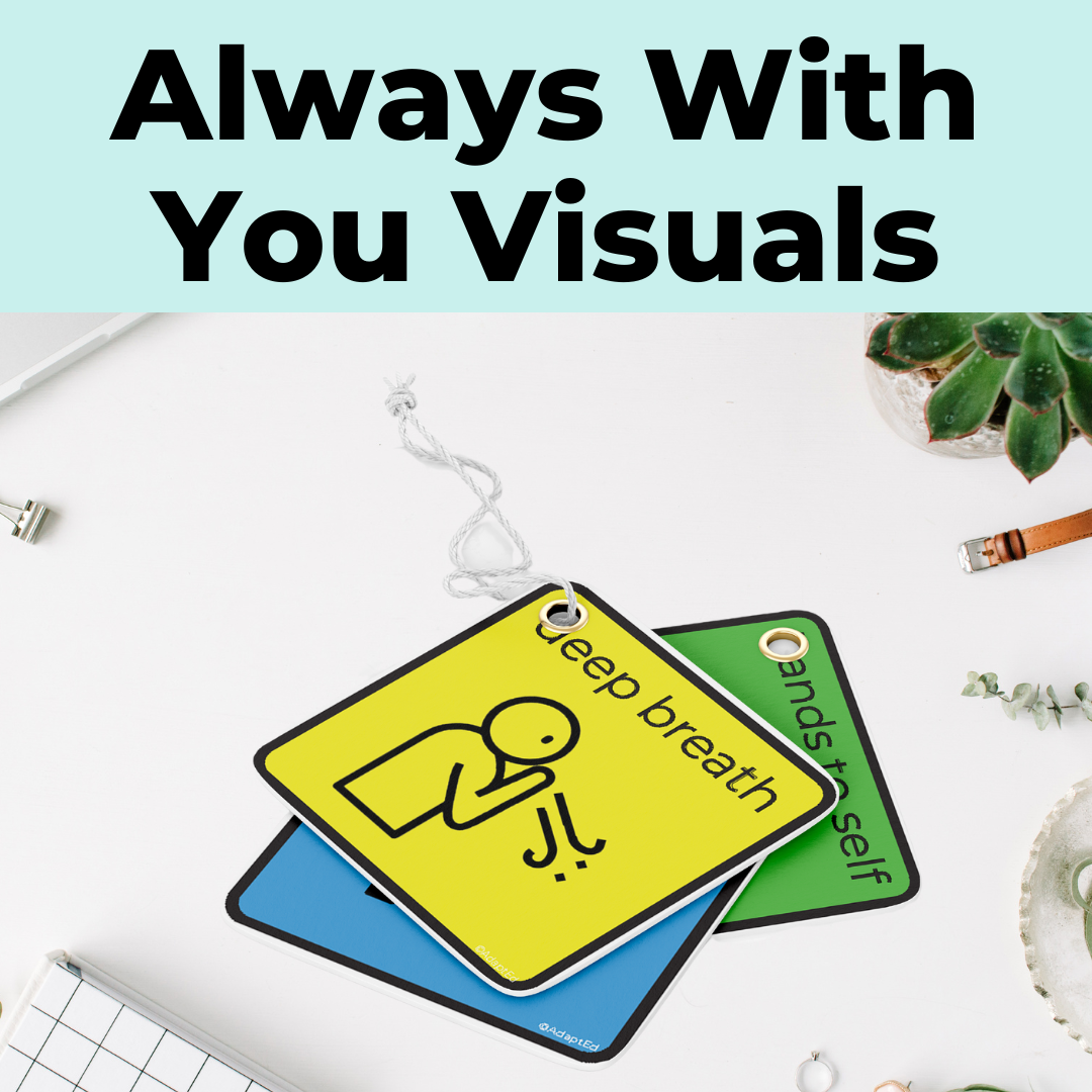 100% FREE "Always With You Visual Supports" FREE - AdaptEd4SpecialEd