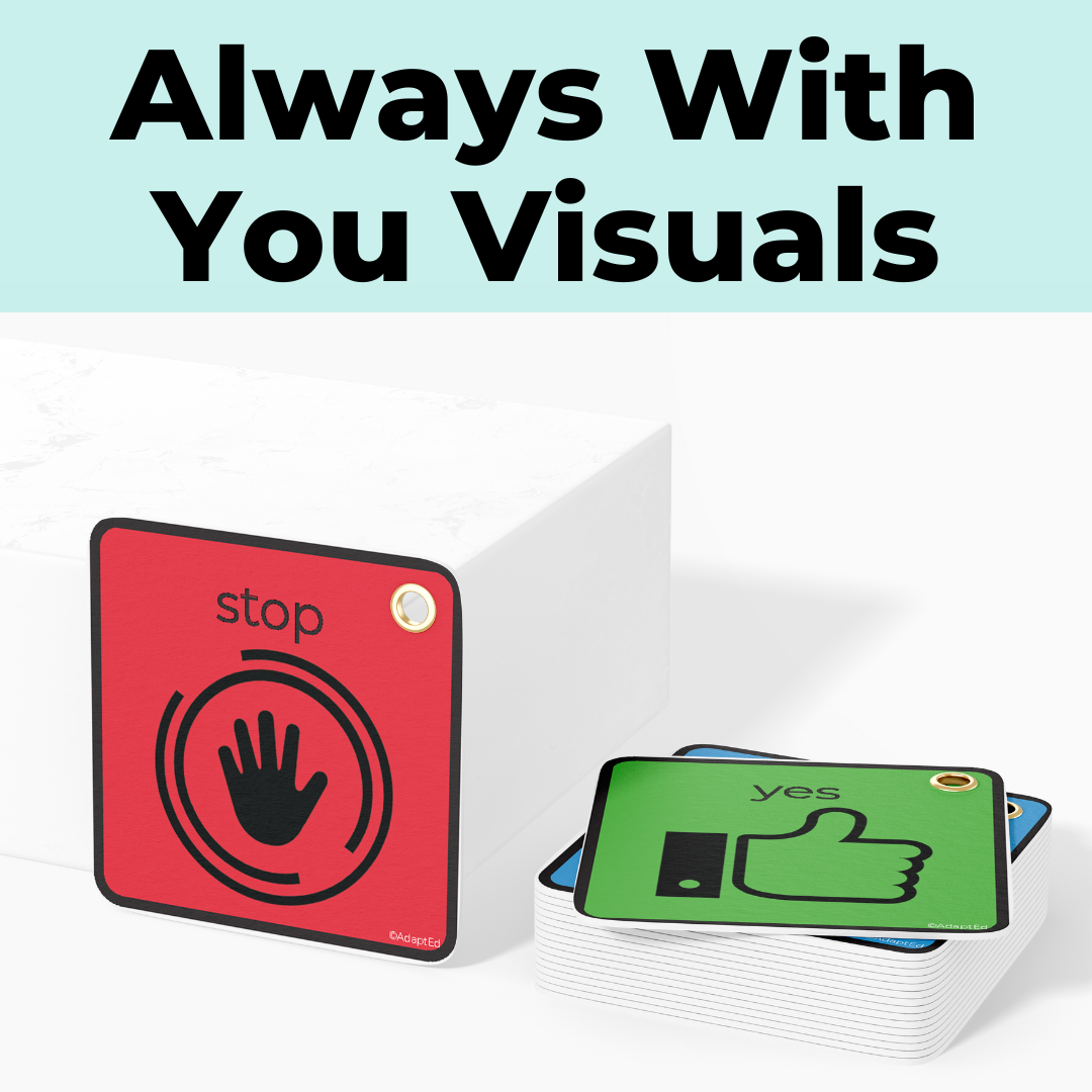 100% FREE "Always With You Visual Supports" FREE - AdaptEd4SpecialEd