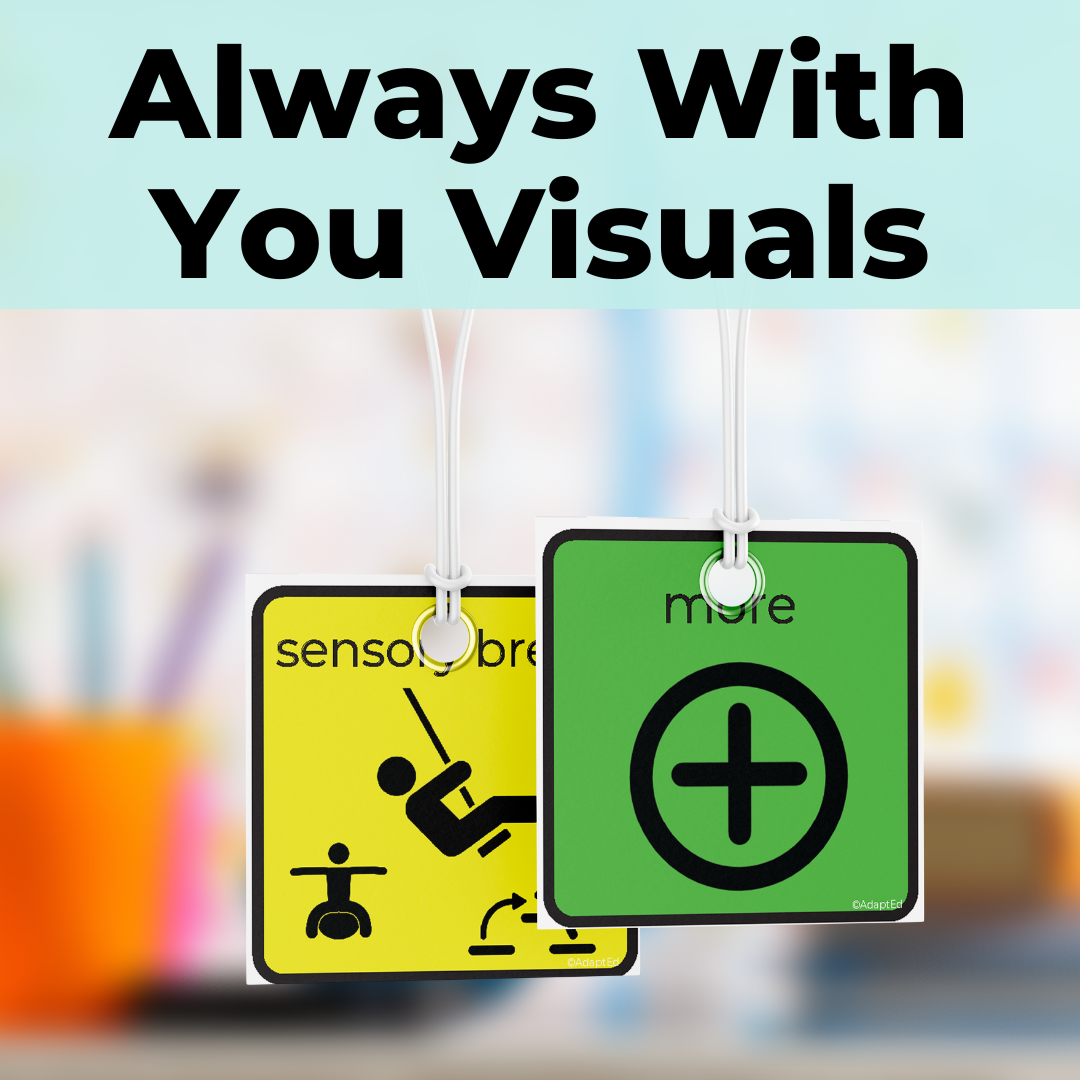 100% FREE "Always With You Visual Supports" FREE - AdaptEd4SpecialEd