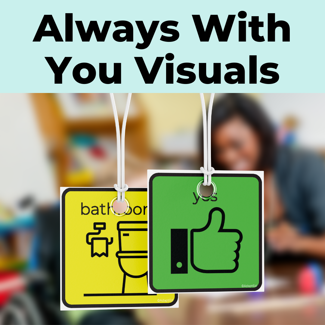 100% FREE "Always With You Visual Supports" FREE - AdaptEd4SpecialEd