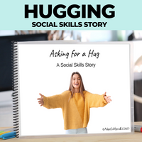 Thumbnail for Asking for a Hug Editable Social Skills Story (Printable PDF )