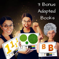 Thumbnail for Task Bin 1 (Ships to You) + Bonus 3 Adapted Books Task Box (Ships to You) - AdaptEd4SpecialEd