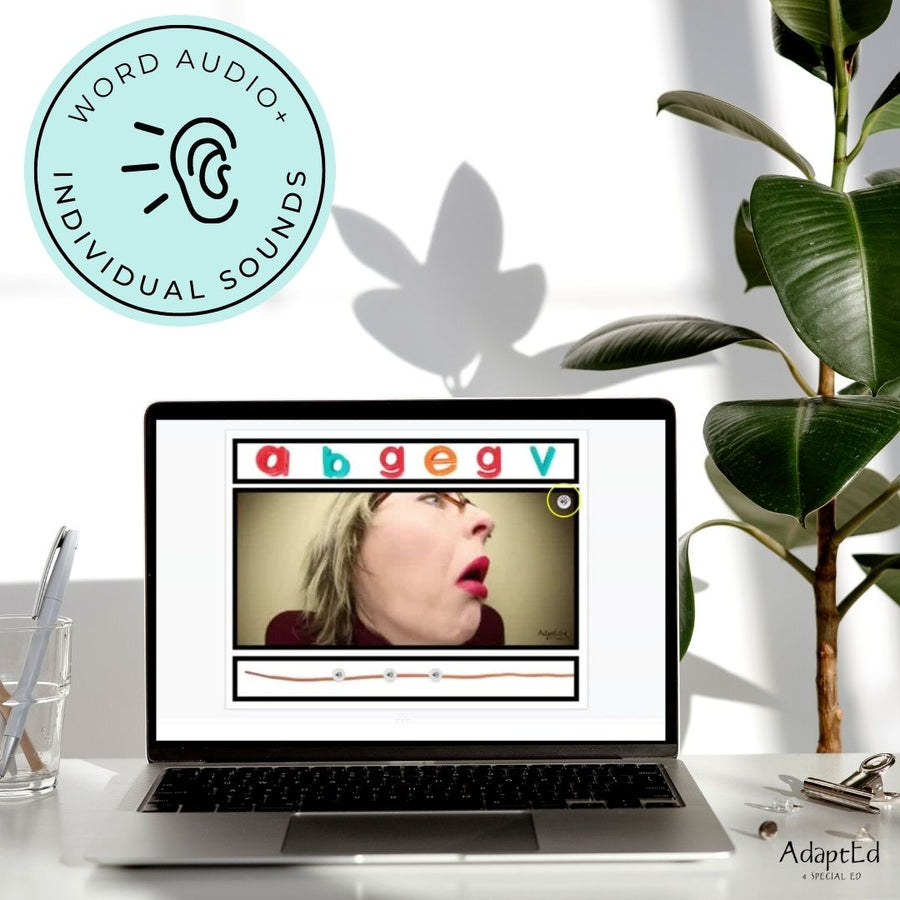 CVC Word Builders Interactive Short A - AdaptEd4SpecialEd