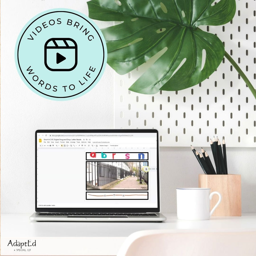 CVC Word Builders Interactive Short E - AdaptEd4SpecialEd