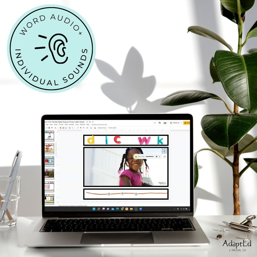 CVC Word Builders Interactive Short I - AdaptEd4SpecialEd