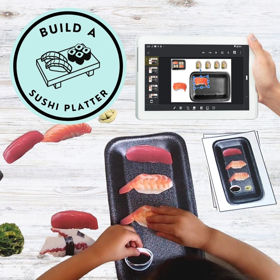 "Build a..." Task Bin BUNDLE (Printable PDF's + Interactive Digital Versions) Build a... - AdaptEd4SpecialEd