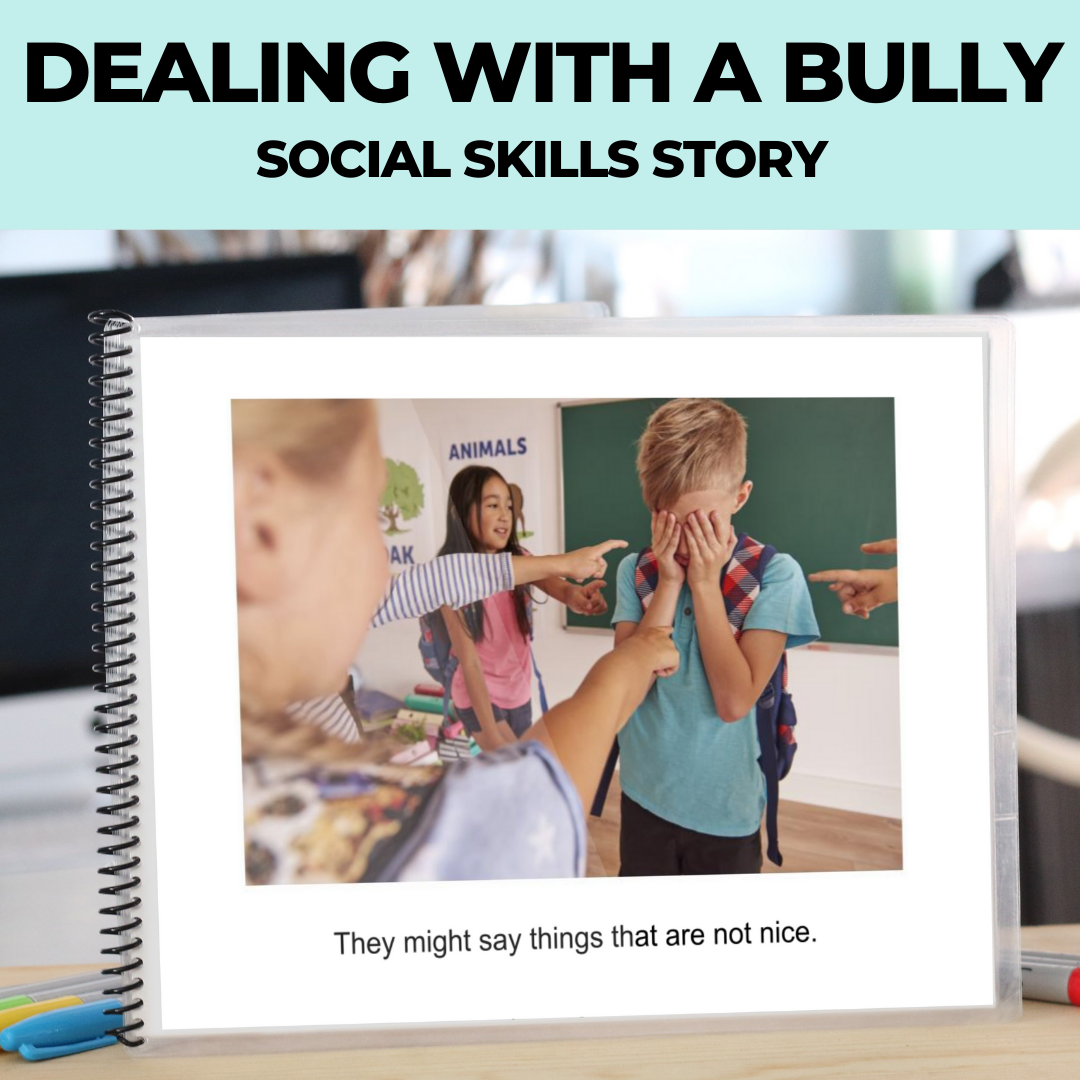 Social Skills Story: Bully | Bullying (Printable PDF) School - AdaptEd4SpecialEd