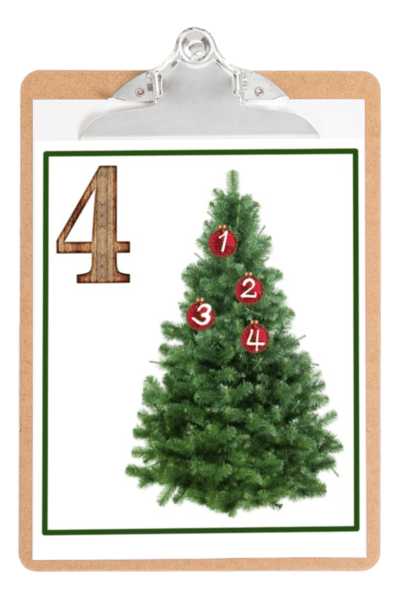 Counting: Christmas Ornaments 🎄 (Printable PDF) Adapted Book - AdaptEd4SpecialEd