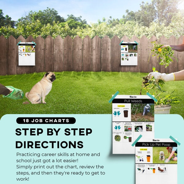 Career Readiness Job Skills and Chores (Printable PDF) - AdaptEd4SpecialEd