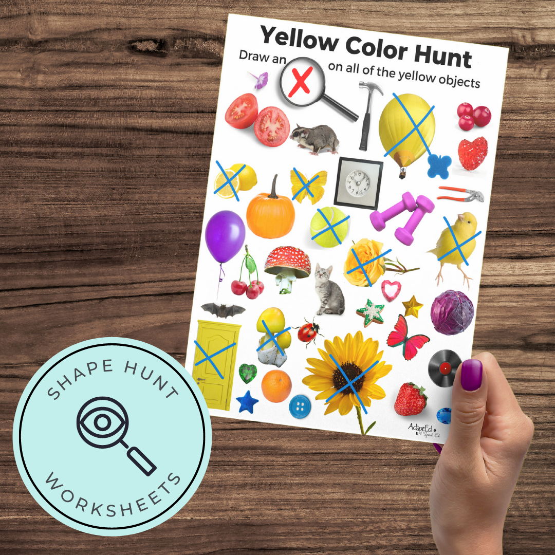 Colors in the Real World 10 Book Set + 44 File Folders (Printable PDF + Digital Interactive) - AdaptEd4SpecialEd
