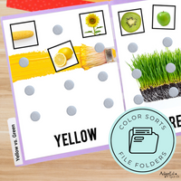 Thumbnail for Colors in the Real World 10 Book Set + 44 File Folders (Printable PDF + Digital Interactive) - AdaptEd4SpecialEd