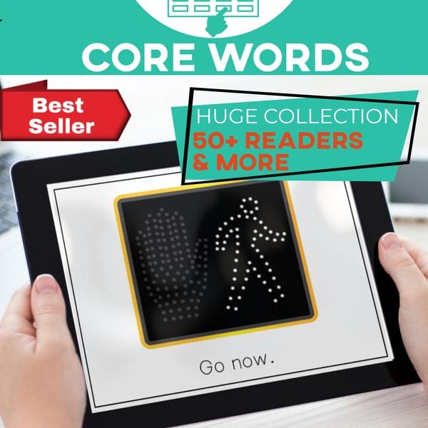 Core Words Mega BUNDLE (Printable PDF's) - AdaptEd4SpecialEd