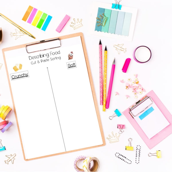 Describe It: Adjectives Set (Printable PDF) Adapted Book - AdaptEd4SpecialEd