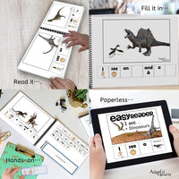 Thumbnail for Emergent Readers: Dinosaurs (Interactive Digital + Printable PDF) - AdaptEd4SpecialEd