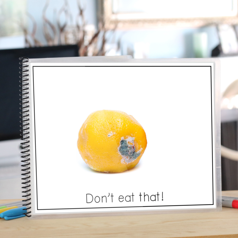 Don't Eat That! Core Vocabulary Reader (Printable PDF) - AdaptEd4SpecialEd