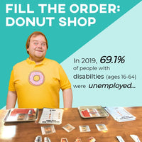 Thumbnail for Fill the Order: Donut Shop (Interactive Digital + Printable PDF) Fill the Order - AdaptEd4SpecialEd