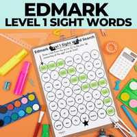 Thumbnail for Edmark Level 1 Sight Words Dot to Dot Stamp It Maze