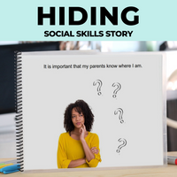 Thumbnail for Social Skills Story: If My Parent's Don't Know Where I am | Hide | Hiding: Editable (Printable PDF ) Social Skills - AdaptEd4SpecialEd