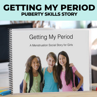 Thumbnail for Social Narrative: Getting My Period: Editable (Printable PDF ) Puberty - AdaptEd4SpecialEd
