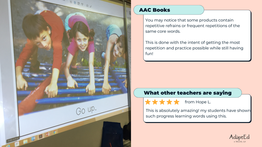 Core Words Mega BUNDLE (Printable PDF's) - AdaptEd4SpecialEd