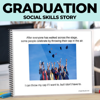 Thumbnail for Social Skills Story: Graduation Ceremony (Printable PDF) School - AdaptEd4SpecialEd