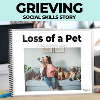 Thumbnail for Social Skills Story: Grieving the Loss of a Pet | Death | Grief: Editable (Printable PDF )