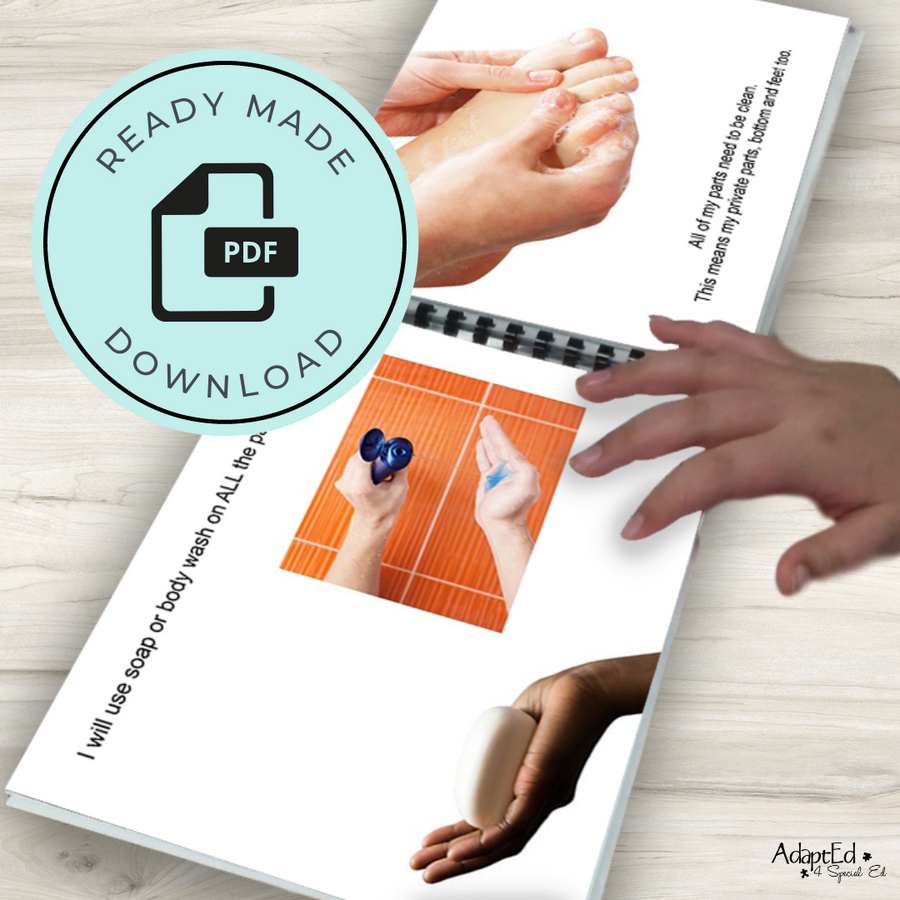 Social Skills Story: All About Hygiene: Editable (Printable PDF ) Hygiene - AdaptEd4SpecialEd