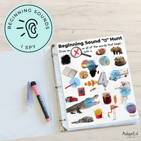 Thumbnail for Beginning Sound I Spy Letter Sound Recognition - AdaptEd4SpecialEd