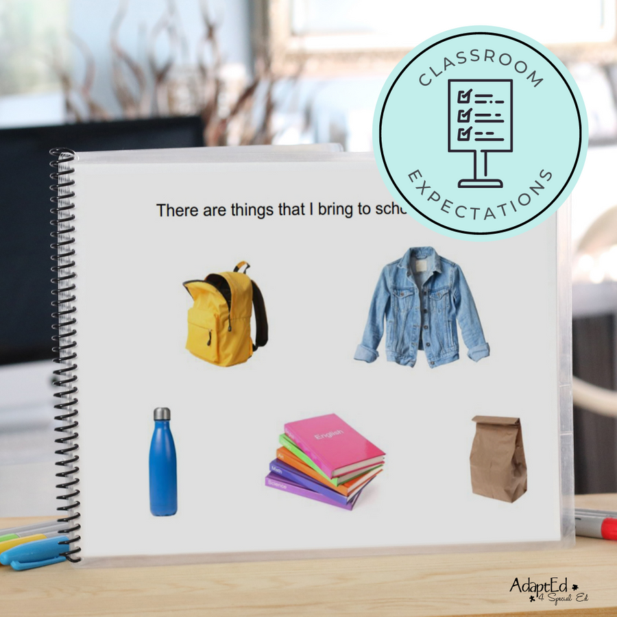 Social Skills Story: I'm Responsible for My Things (Printable PDF ) Life Skills - AdaptEd4SpecialEd