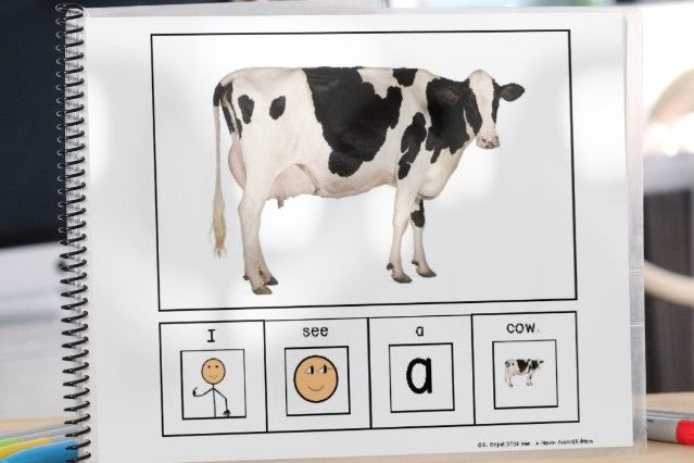 Emergent Readers: I see... (animals) Set of 6 (Printable PDF) - AdaptEd4SpecialEd