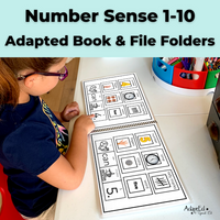 Thumbnail for Number Sense 1-10 Adapted Books, File Folders and Posters (Digital Interactive & Printable PDF) - AdaptEd4SpecialEd