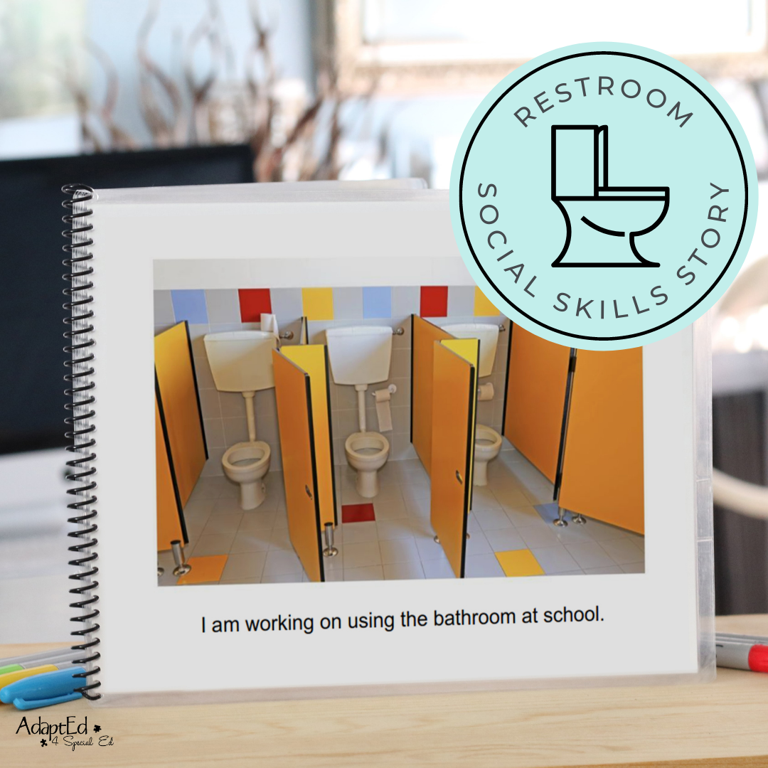 Social Story: Toilet Accidents (Printable PDF) Hygiene - AdaptEd4SpecialEd