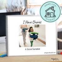 Thumbnail for Social Skills Story: I Have Chores: Editable (Printable PDF ) Life Skills - AdaptEd4SpecialEd