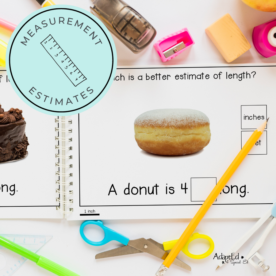 Measurement: Feet or Inches (Digital Interactive & Printable PDF) - AdaptEd4SpecialEd