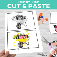 Thumbnail for Fine Motor Skills: Cut and Paste May (Printable PDF) Cut and Paste - AdaptEd4SpecialEd
