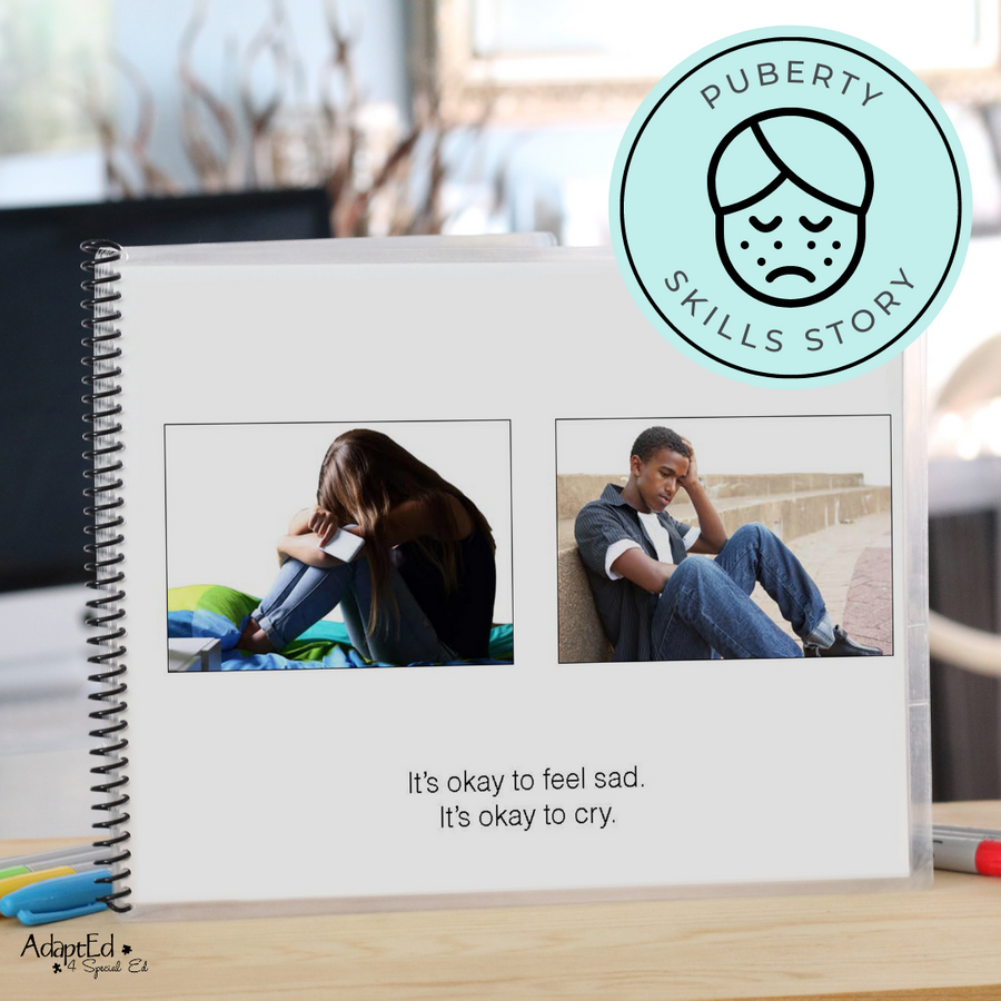 Social Skills Story: My Crush Doesn't Feel The Same Way: Unrequited Love: Editable (Printable PDF ) Puberty - AdaptEd4SpecialEd