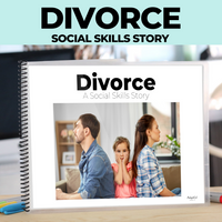 Thumbnail for My Parents are Getting a Divorce Editable Social Skills Story (Printable PDF )