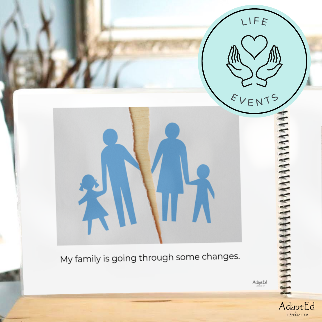 My Parents are Getting a Divorce Editable Social Skills Story (Printable PDF )