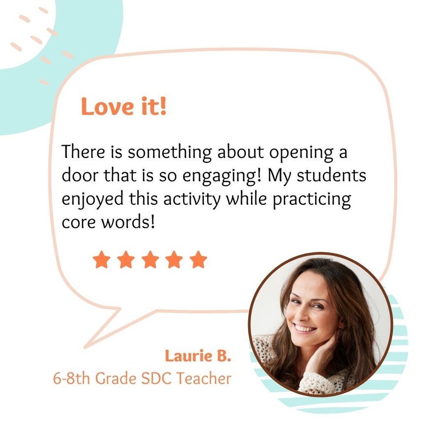 Come in, Go Away Halloween AAC Core Reader🎃 (Printable PDF) Wh Questions - AdaptEd4SpecialEd