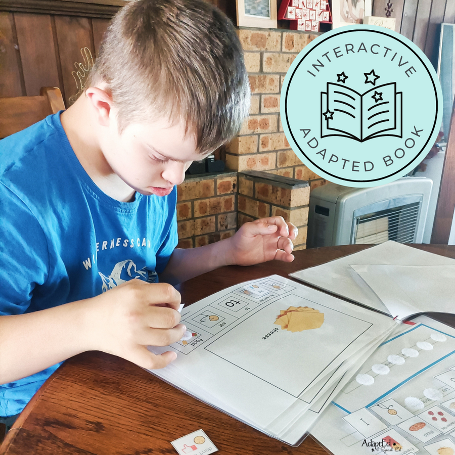 "I Like... I Don't Like..." Opinions Adapted Book (Printable PDF + Interactive Digital + File Folder) - AdaptEd4SpecialEd