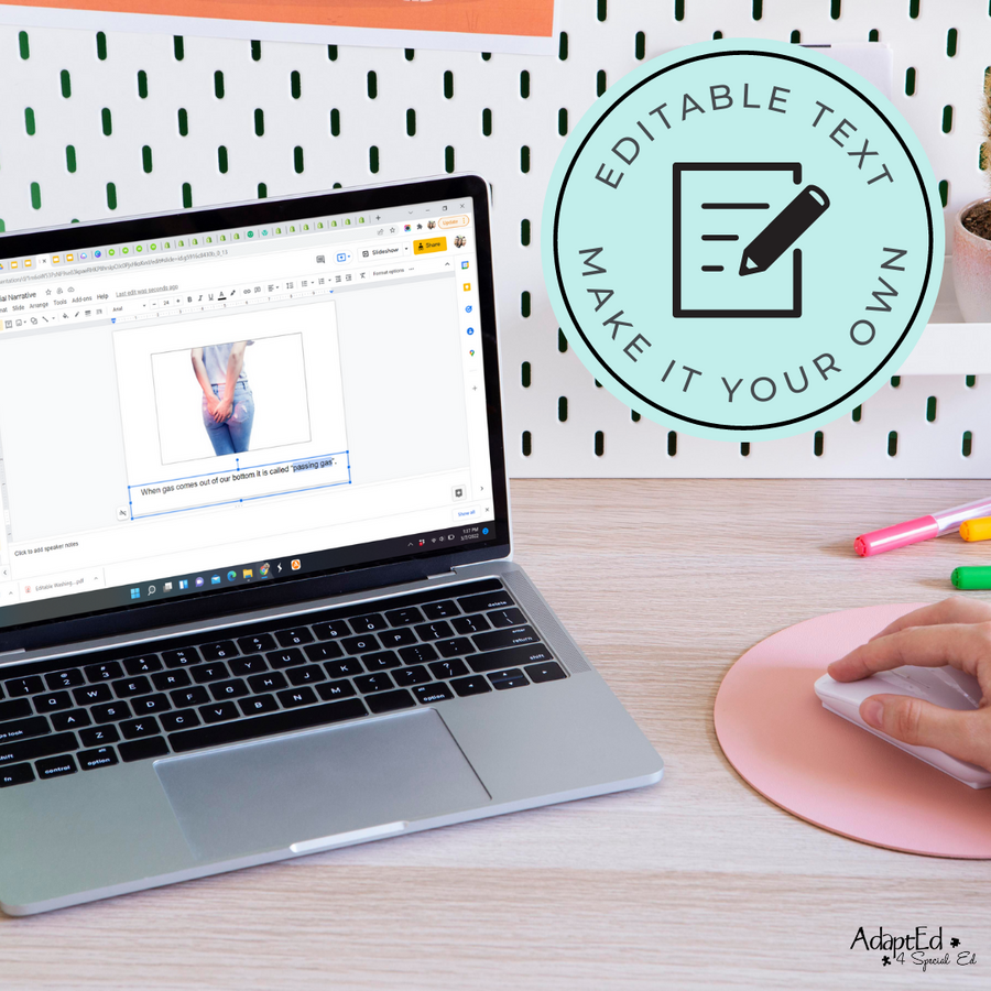 Social Skills Story: Passing Gas | Farting (Printable PDF) Social Skills - AdaptEd4SpecialEd