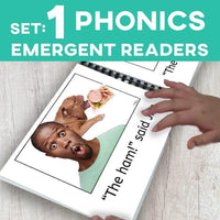 Thumbnail for Phonics Sounds and Emergent Readers Set 1 (Printable PDF) - AdaptEd4SpecialEd
