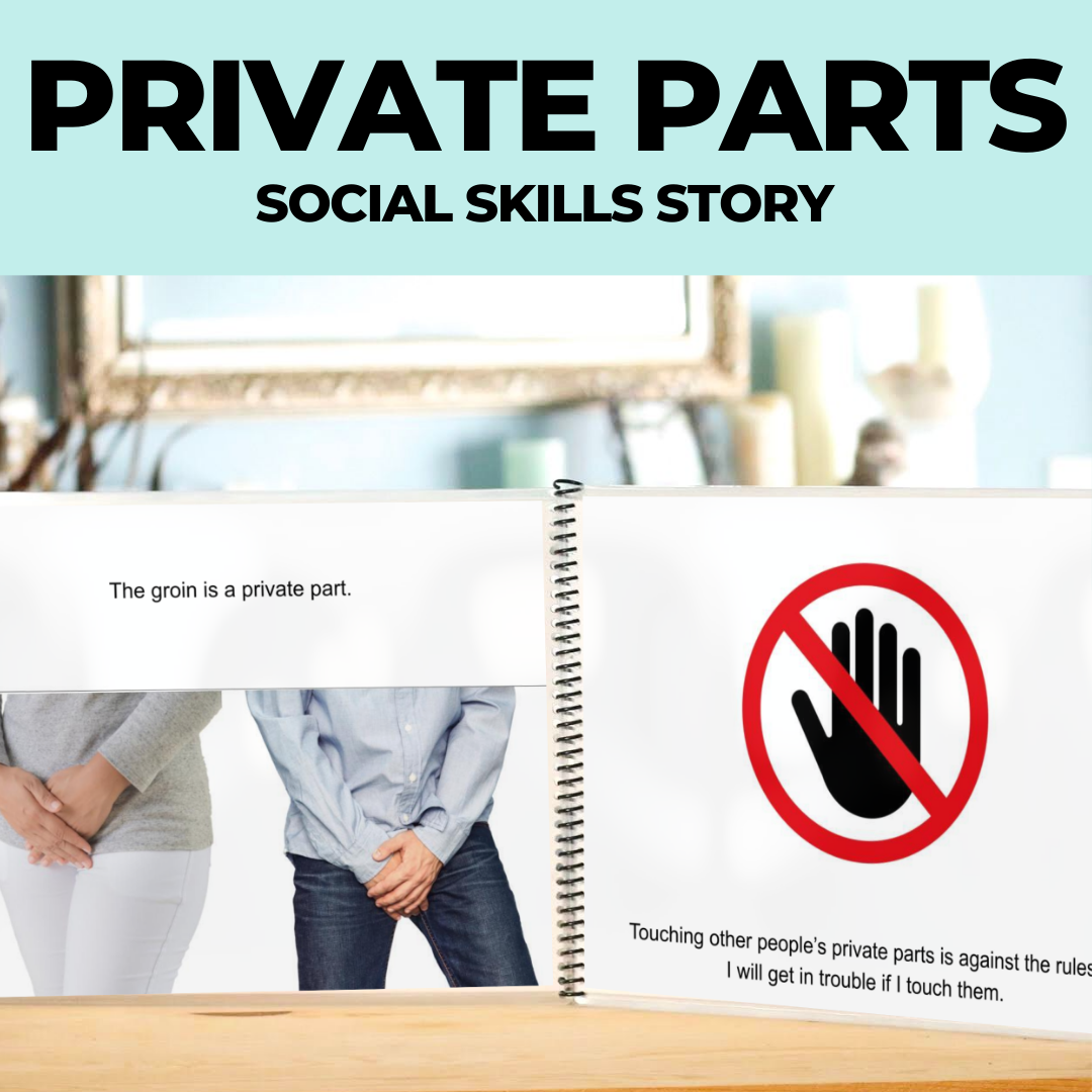 Social Narrative: Private Parts: Editable (Printable PDF) Social Skills - AdaptEd4SpecialEd