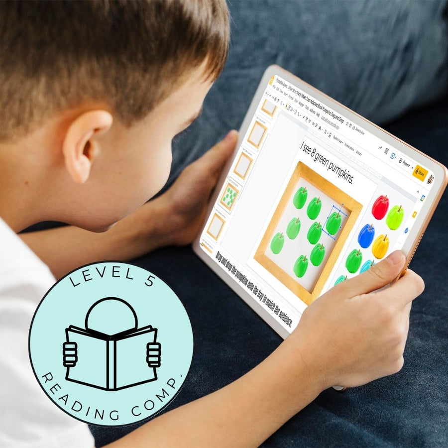 Answering Simple Questions Adapted Books Halloween Pumpkins 🎃 (Printable PDF + Digital) Wh Questions - AdaptEd4SpecialEd