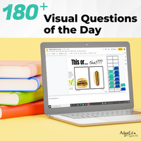 Thumbnail for Visual Question of the Day (Printable PDF + Digital) Wh Questions - AdaptEd4SpecialEd