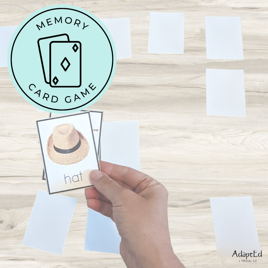 Rhyming Pictures Cards for Rhyming Practice Phonemic Awareness - AdaptEd4SpecialEd