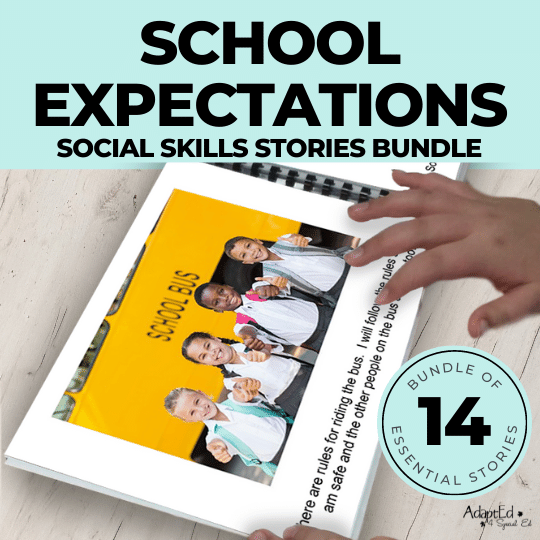 Social Narratives Forever GROWING Bundle (Printable PDF) Bundle - AdaptEd4SpecialEd
