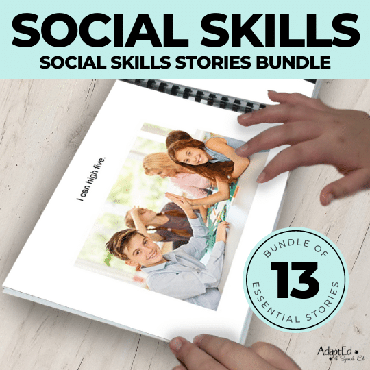 Social Narratives Forever GROWING Bundle (Printable PDF) Bundle - AdaptEd4SpecialEd
