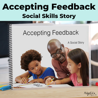 Thumbnail for Social Narrative: Accepting Feedback: Editable (Printable PDF ) Social Skills - AdaptEd4SpecialEd